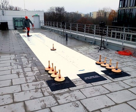 Komplette Eisstockbahn miete M&uuml;nchen