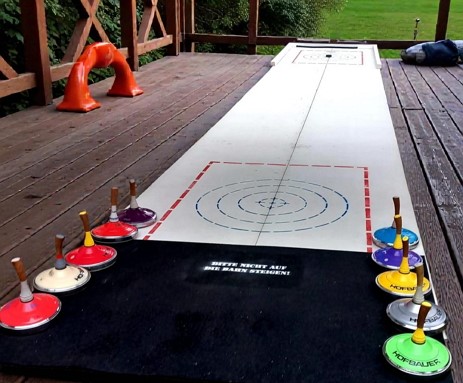 wichtig - Holzeisstock f&uuml;r Eisstockbahn